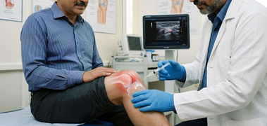 Image-Guided Anti-Inflammatory Injection