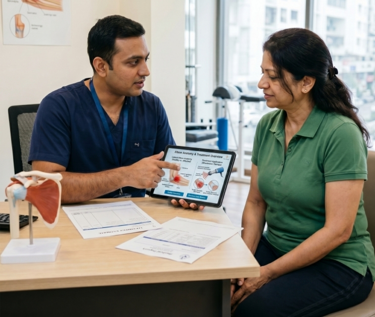 Accessible quality tennis elbow treatment